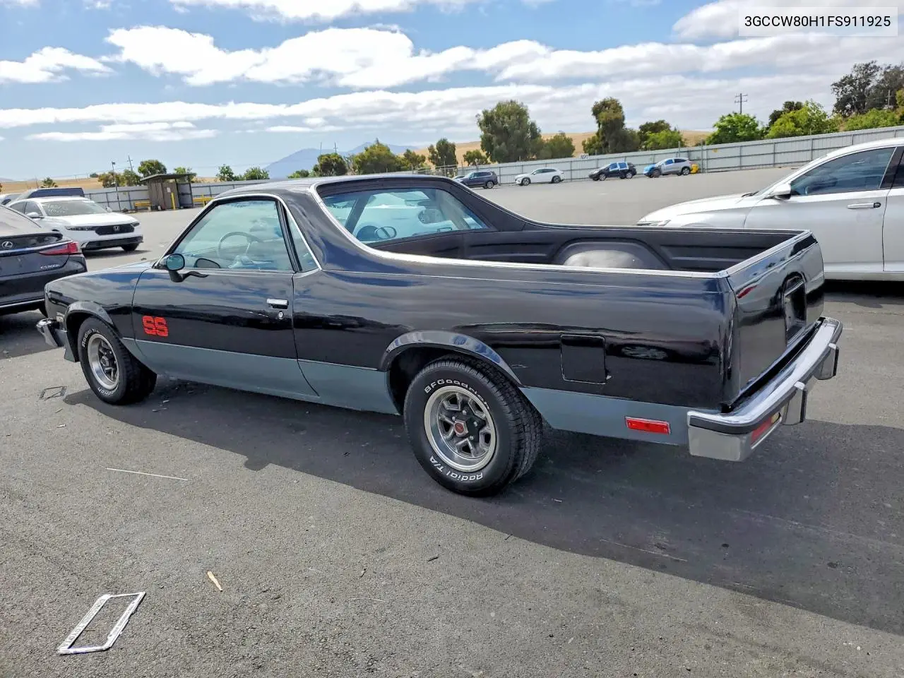 1985 Chevrolet El Camino VIN: 3GCCW80H1FS911925 Lot: 58117796