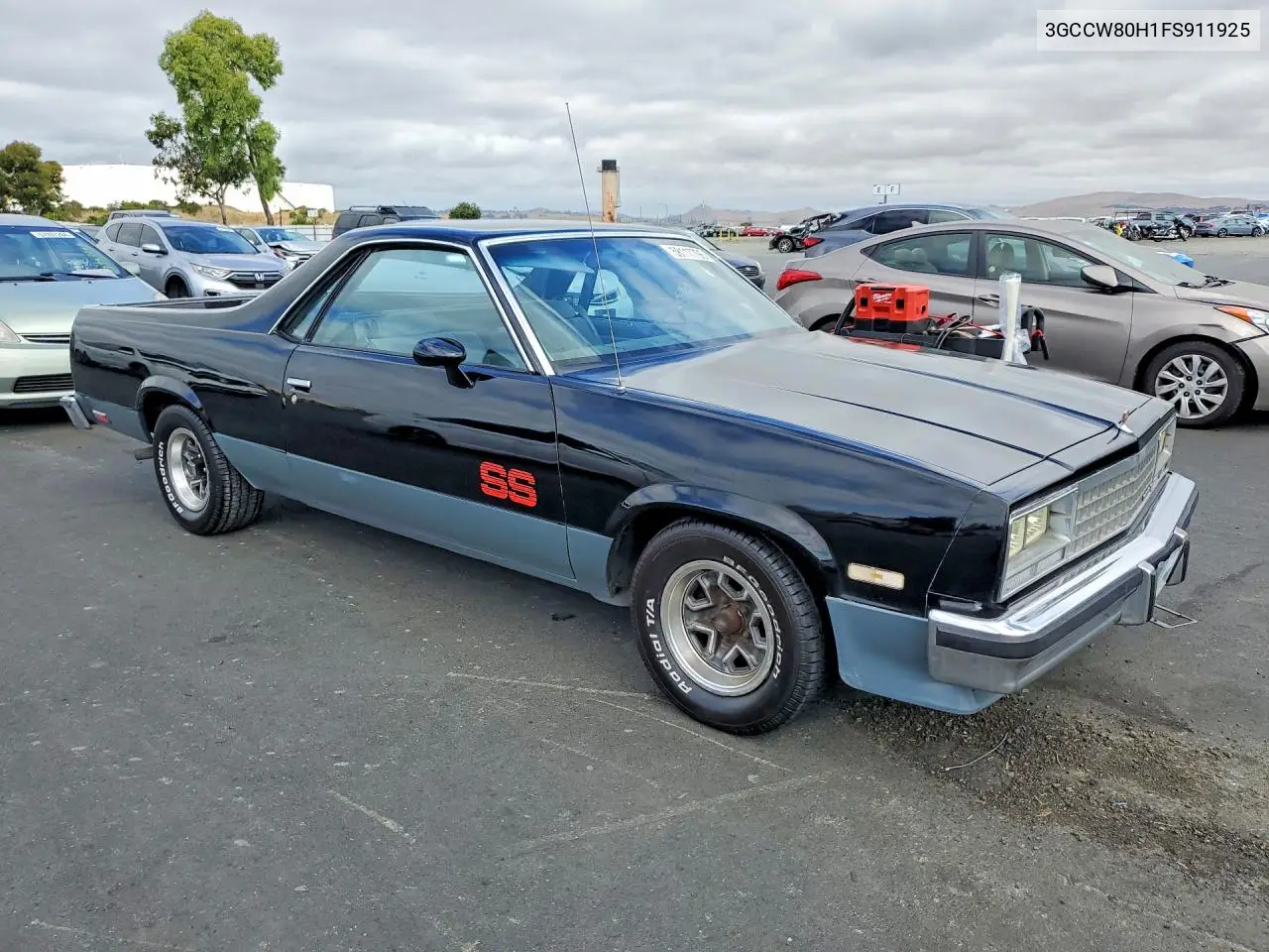 1985 Chevrolet El Camino VIN: 3GCCW80H1FS911925 Lot: 58117796