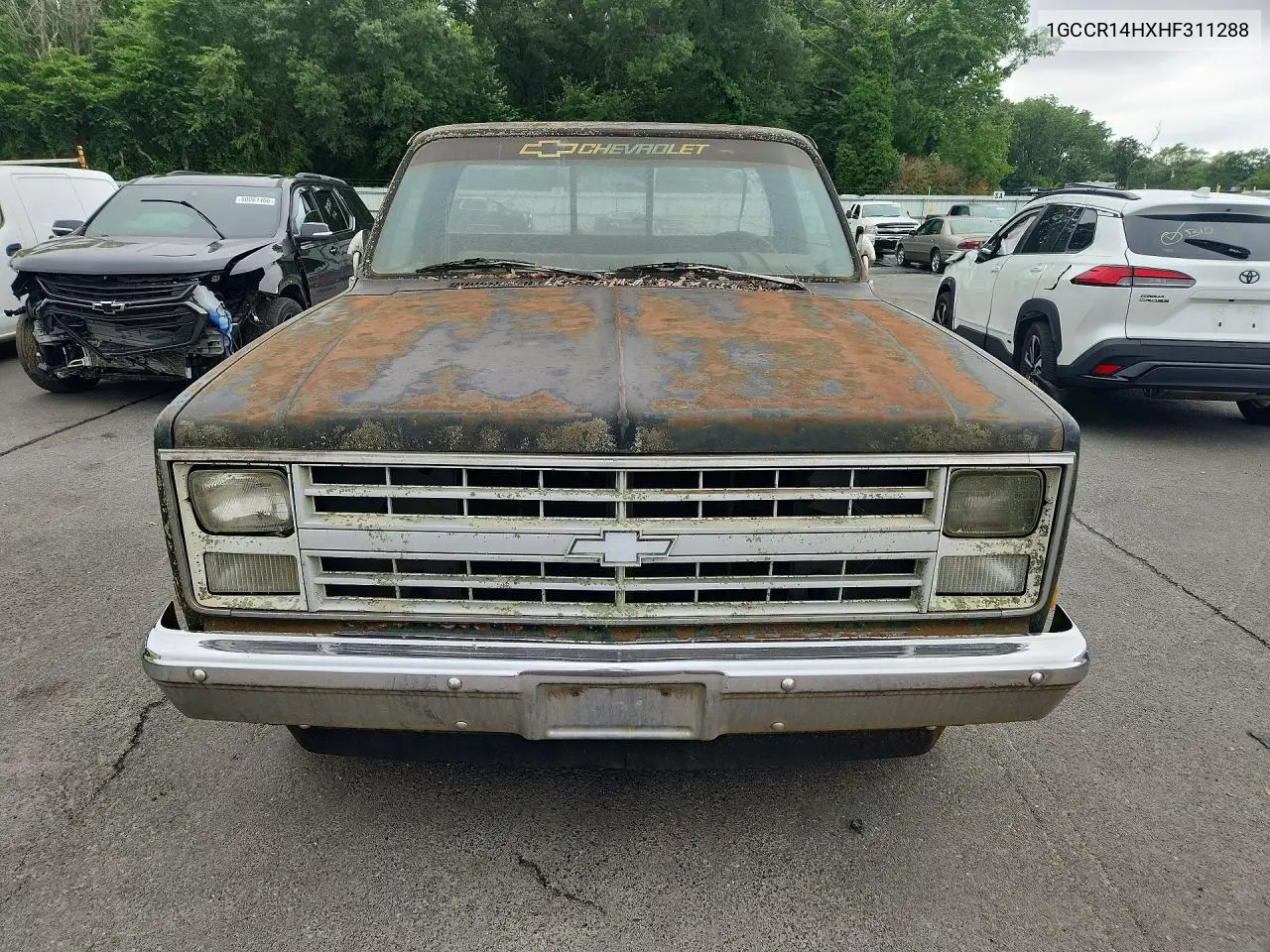 1987 Chevrolet R10 VIN: 1GCCR14HXHF311288 Lot: 59394376