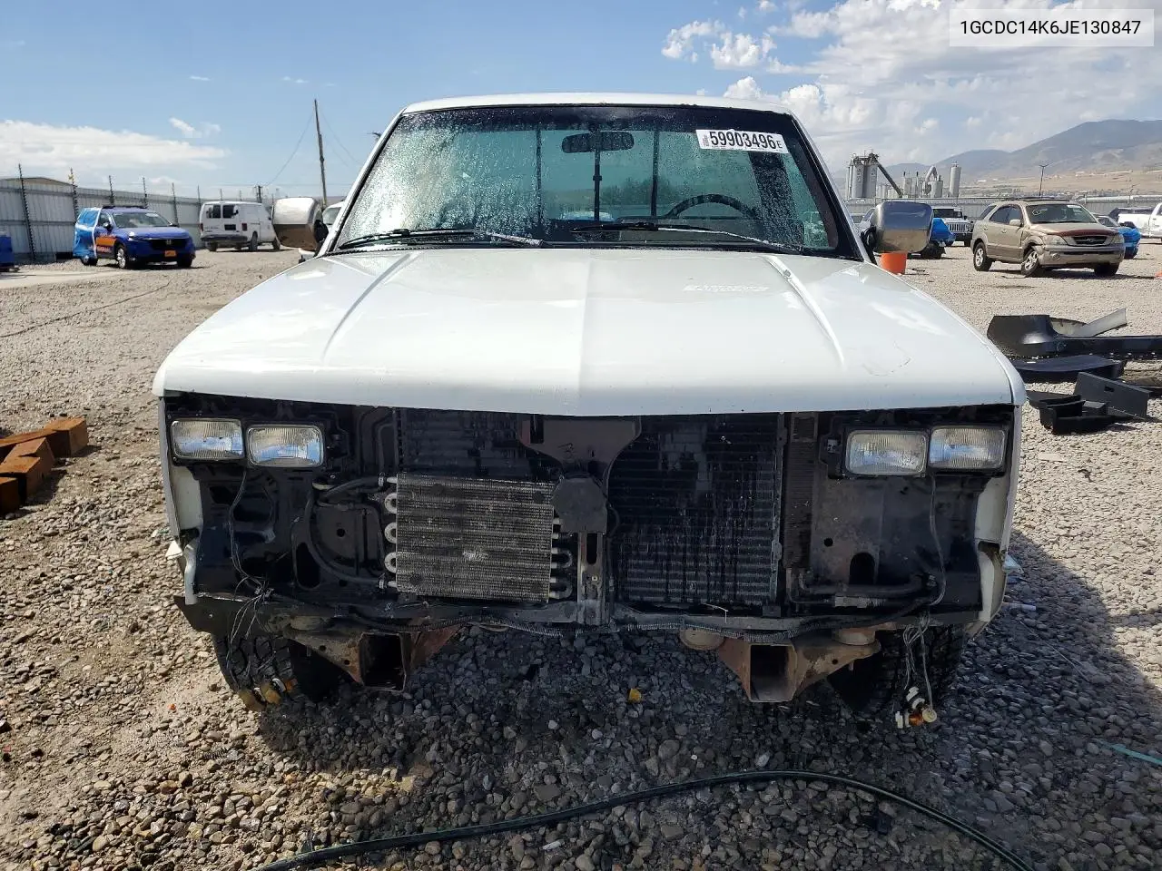 1988 Chevrolet Gmt-400 C1500 VIN: 1GCDC14K6JE130847 Lot: 59903496