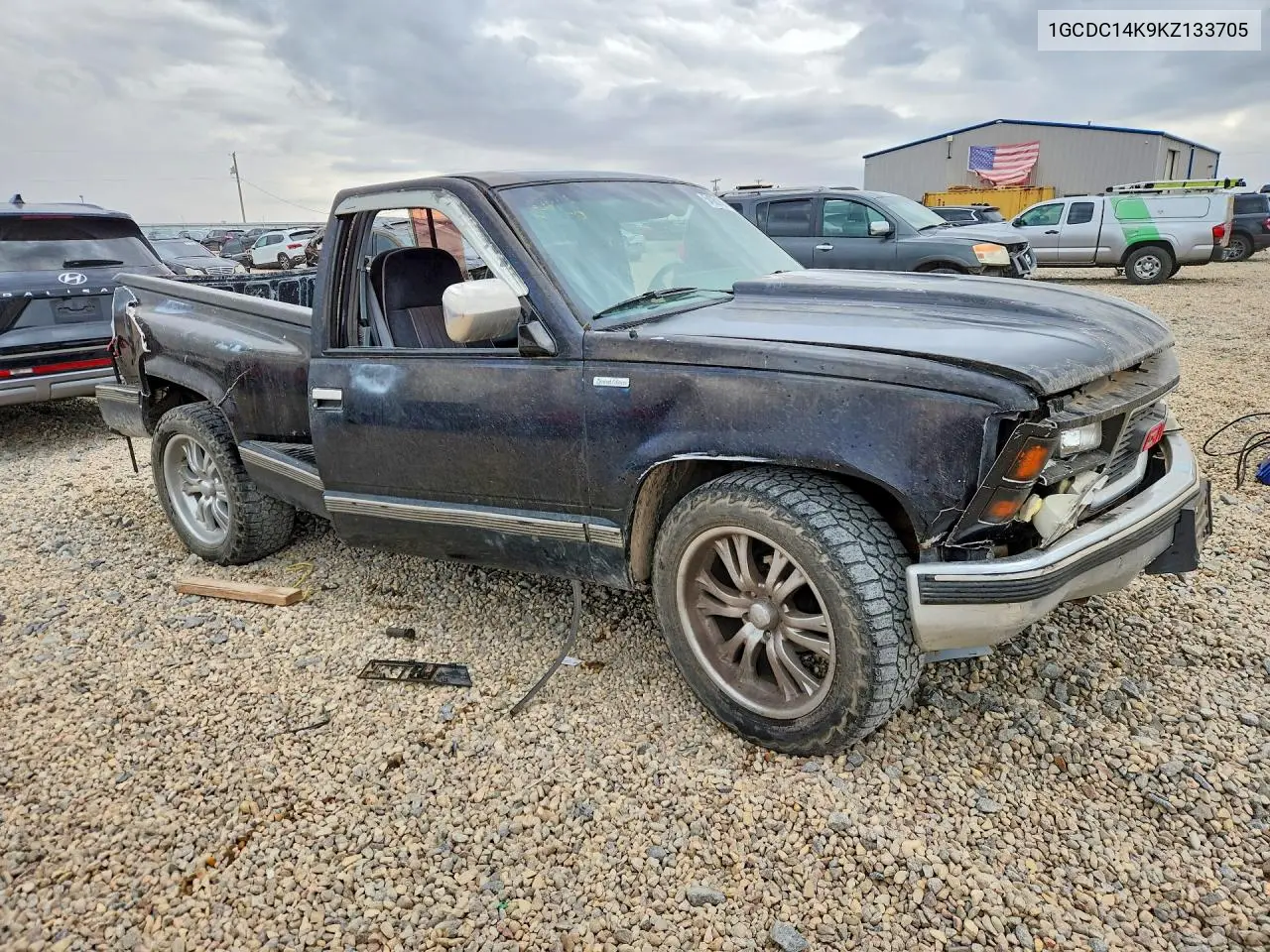 1989 Chevrolet Gmt-400 C1500 VIN: 1GCDC14K9KZ133705 Lot: 54261686