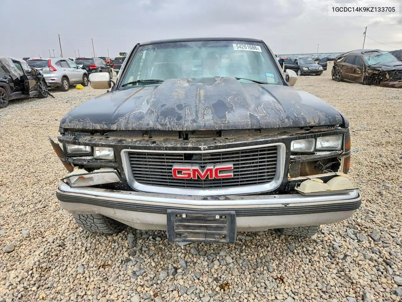 1989 Chevrolet Gmt-400 C1500 VIN: 1GCDC14K9KZ133705 Lot: 54261686