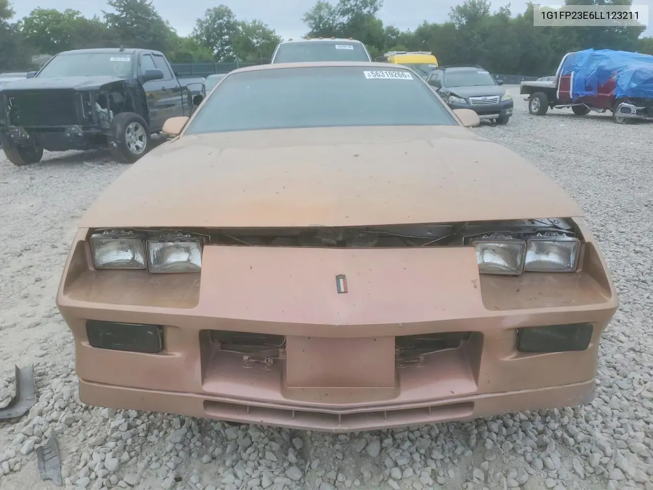 1990 Chevrolet Camaro Rs VIN: 1G1FP23E6LL123211 Lot: 56319266
