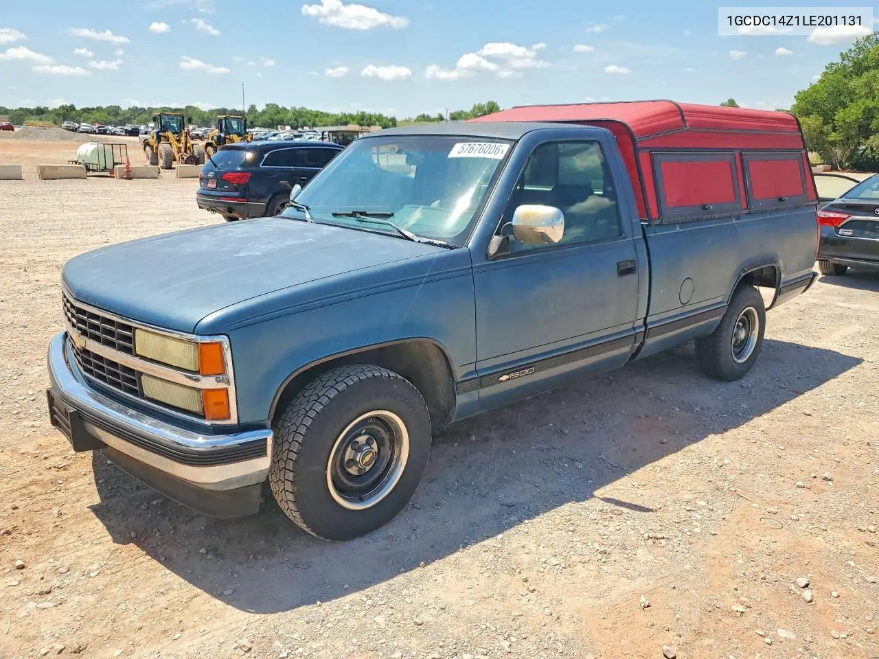 1990 Chevrolet Gmt-400 C1500 VIN: 1GCDC14Z1LE201131 Lot: 57676006