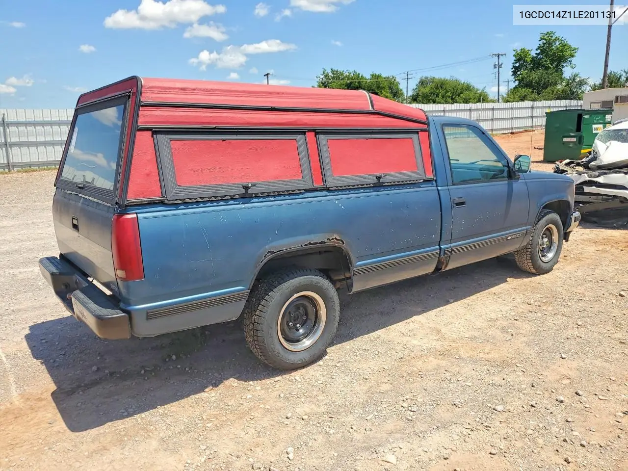 1990 Chevrolet Gmt-400 C1500 VIN: 1GCDC14Z1LE201131 Lot: 57676006