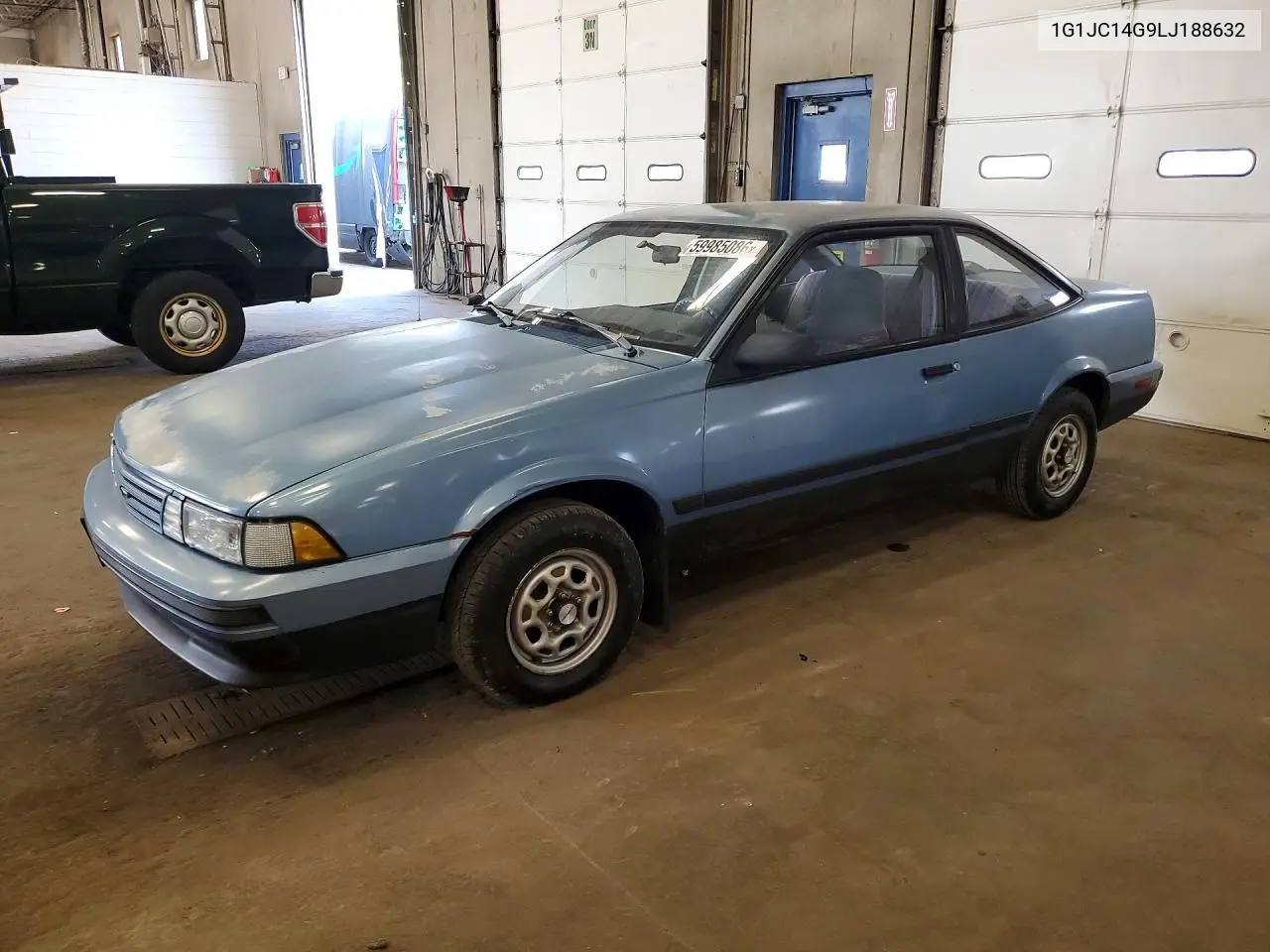 1990 Chevrolet Cavalier Base VIN: 1G1JC14G9LJ188632 Lot: 59985086