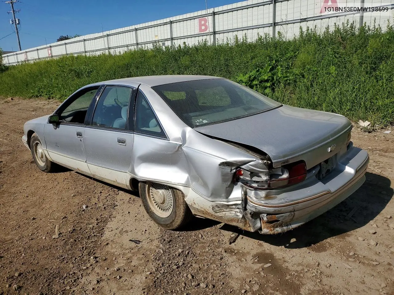 1991 Chevrolet Caprice Classic Ltz VIN: 1G1BN53E0MW198699 Lot: 54942436