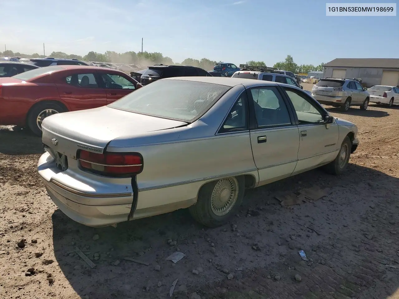 1991 Chevrolet Caprice Classic Ltz VIN: 1G1BN53E0MW198699 Lot: 54942436