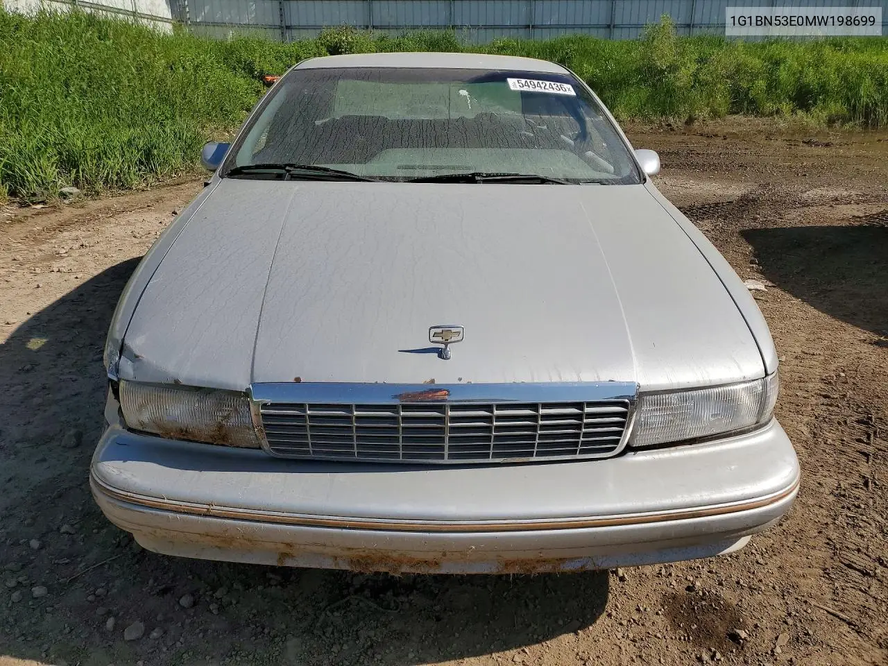 1991 Chevrolet Caprice Classic Ltz VIN: 1G1BN53E0MW198699 Lot: 54942436