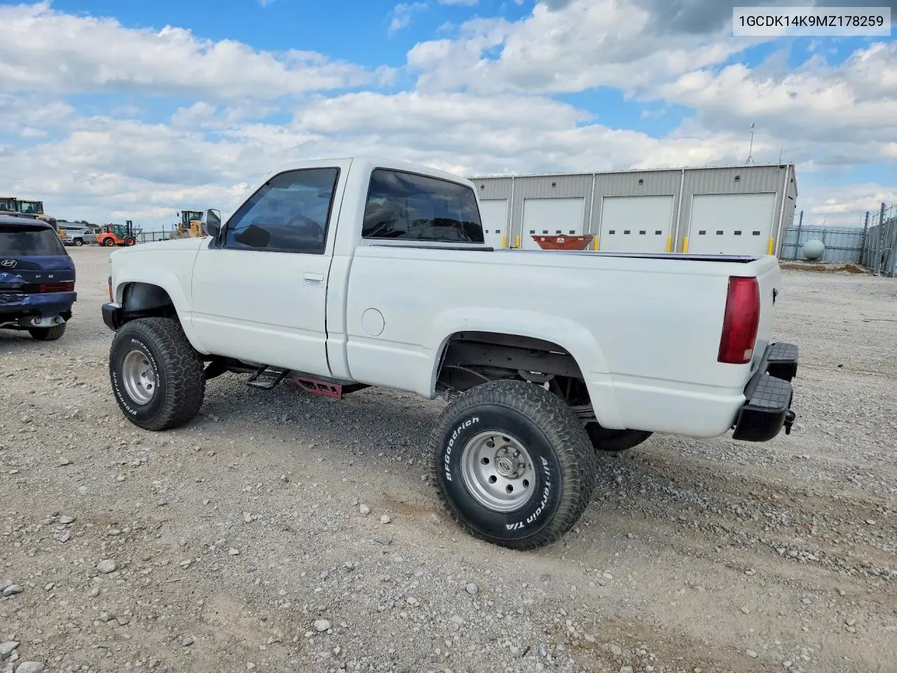 1991 Chevrolet Gmt-400 K1500 VIN: 1GCDK14K9MZ178259 Lot: 57751066