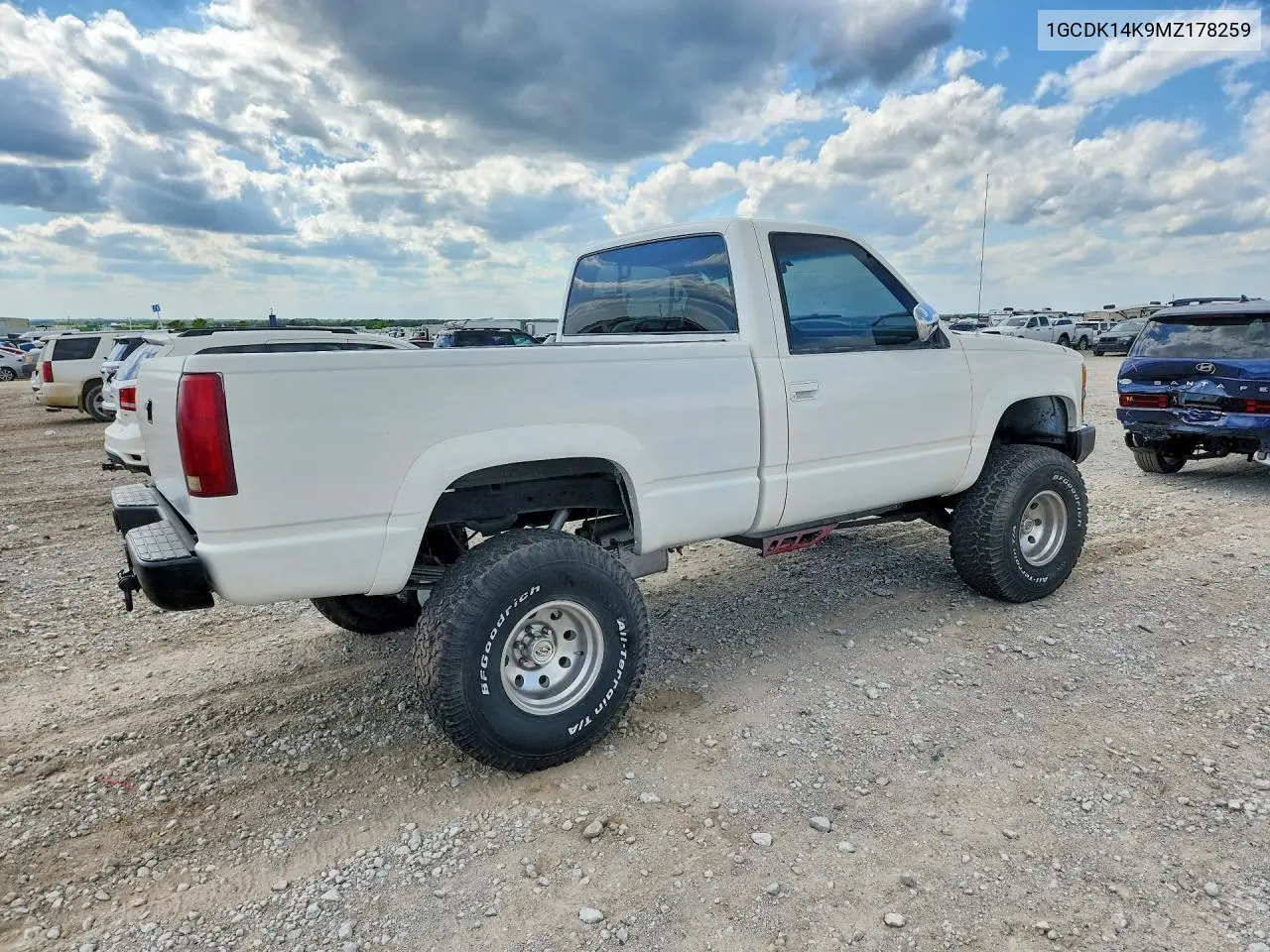 1991 Chevrolet Gmt-400 K1500 VIN: 1GCDK14K9MZ178259 Lot: 57751066
