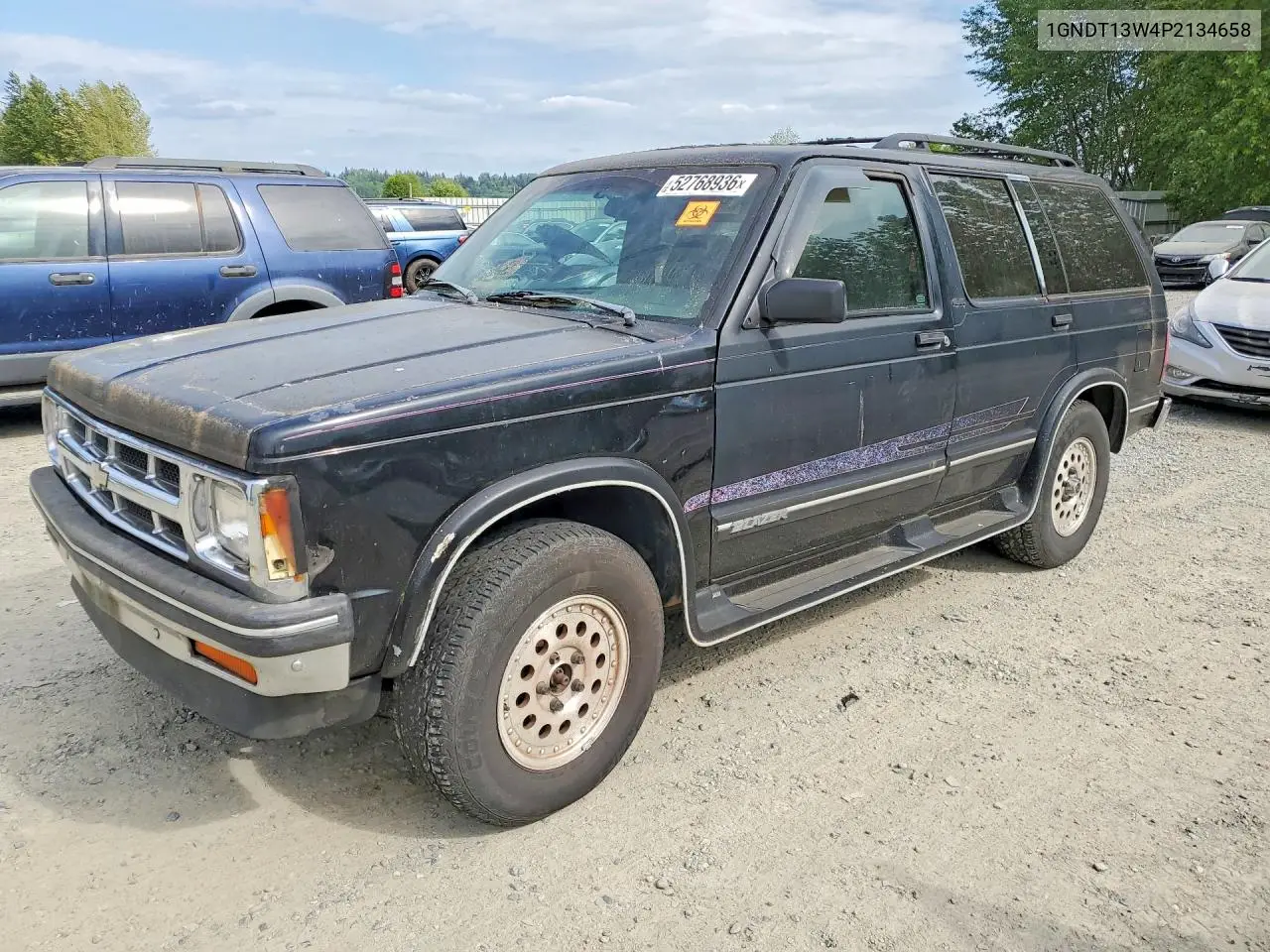 1993 Chevrolet Blazer S10 VIN: 1GNDT13W4P2134658 Lot: 52768936