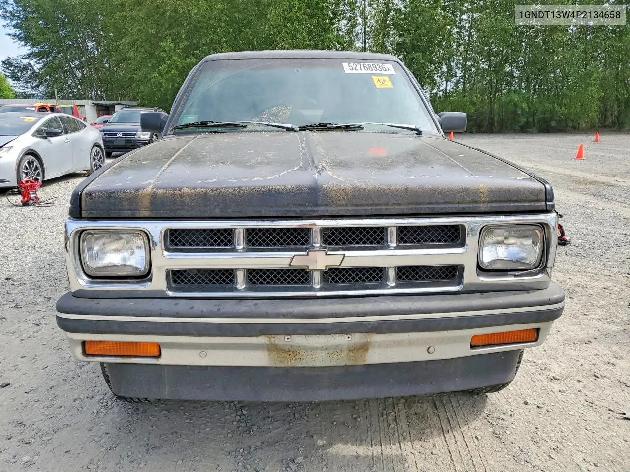 1993 Chevrolet Blazer S10 VIN: 1GNDT13W4P2134658 Lot: 52768936