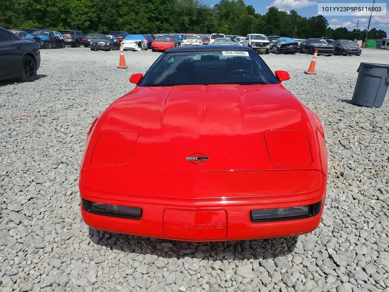 1993 Chevrolet Corvette VIN: 1G1YY23P9P5116903 Lot: 55470086