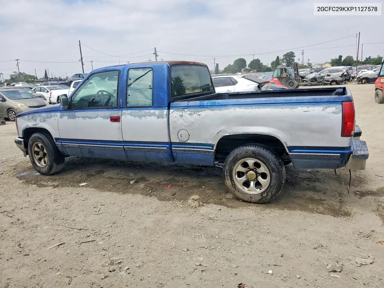1993 Chevrolet Gmt-400 C2500 VIN: 2GCFC29KXP1127578 Lot: 58849746
