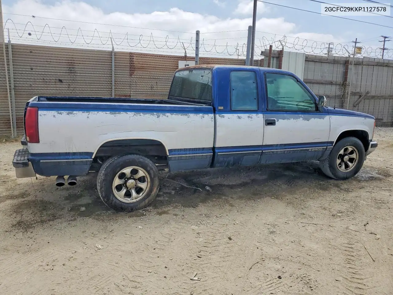 1993 Chevrolet Gmt-400 C2500 VIN: 2GCFC29KXP1127578 Lot: 58849746