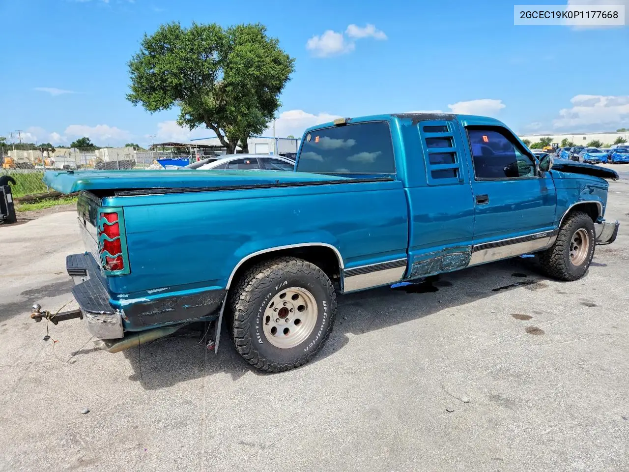 1993 Chevrolet Gmt-400 C1500 VIN: 2GCEC19K0P1177668 Lot: 59888866