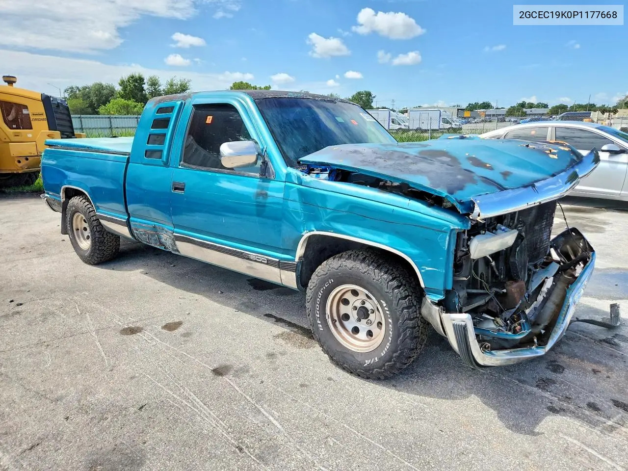 1993 Chevrolet Gmt-400 C1500 VIN: 2GCEC19K0P1177668 Lot: 59888866