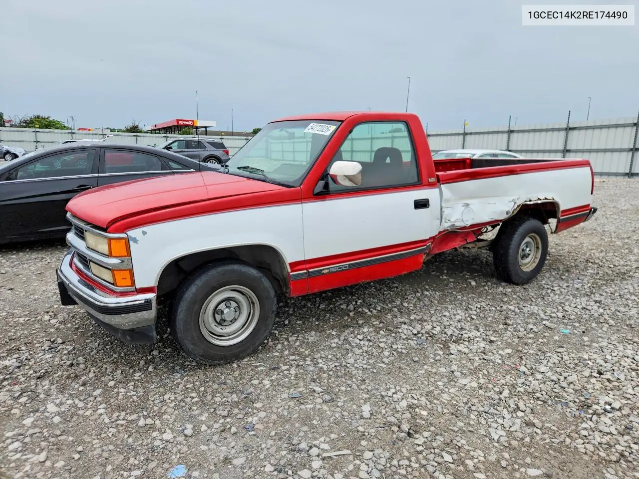 1994 Chevrolet Gmt-400 C1500 VIN: 1GCEC14K2RE174490 Lot: 54272026