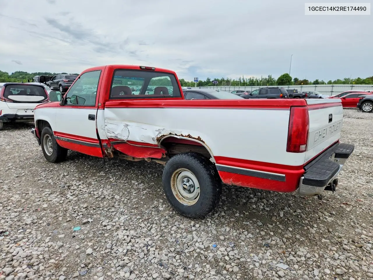 1994 Chevrolet Gmt-400 C1500 VIN: 1GCEC14K2RE174490 Lot: 54272026