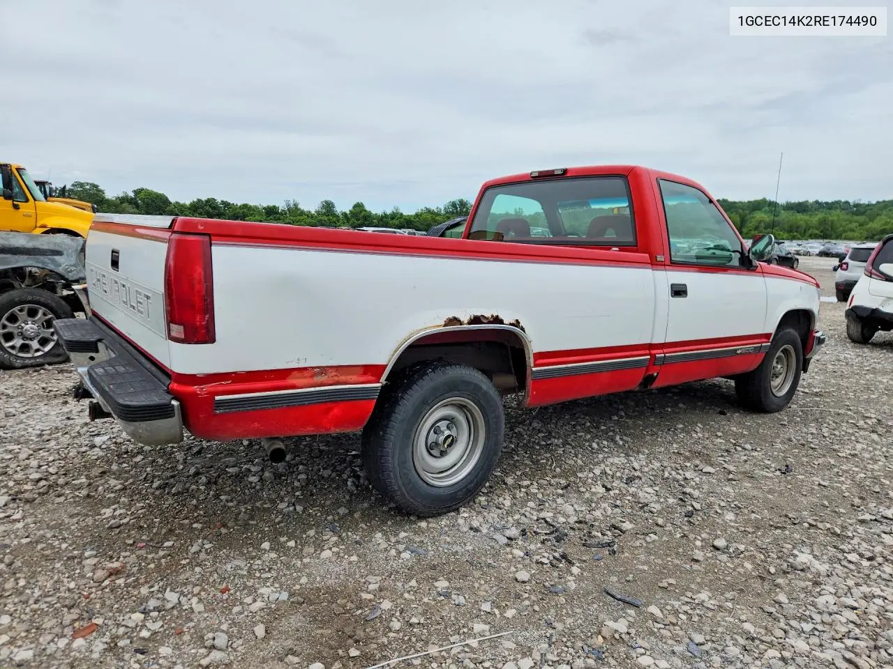 1994 Chevrolet Gmt-400 C1500 VIN: 1GCEC14K2RE174490 Lot: 54272026