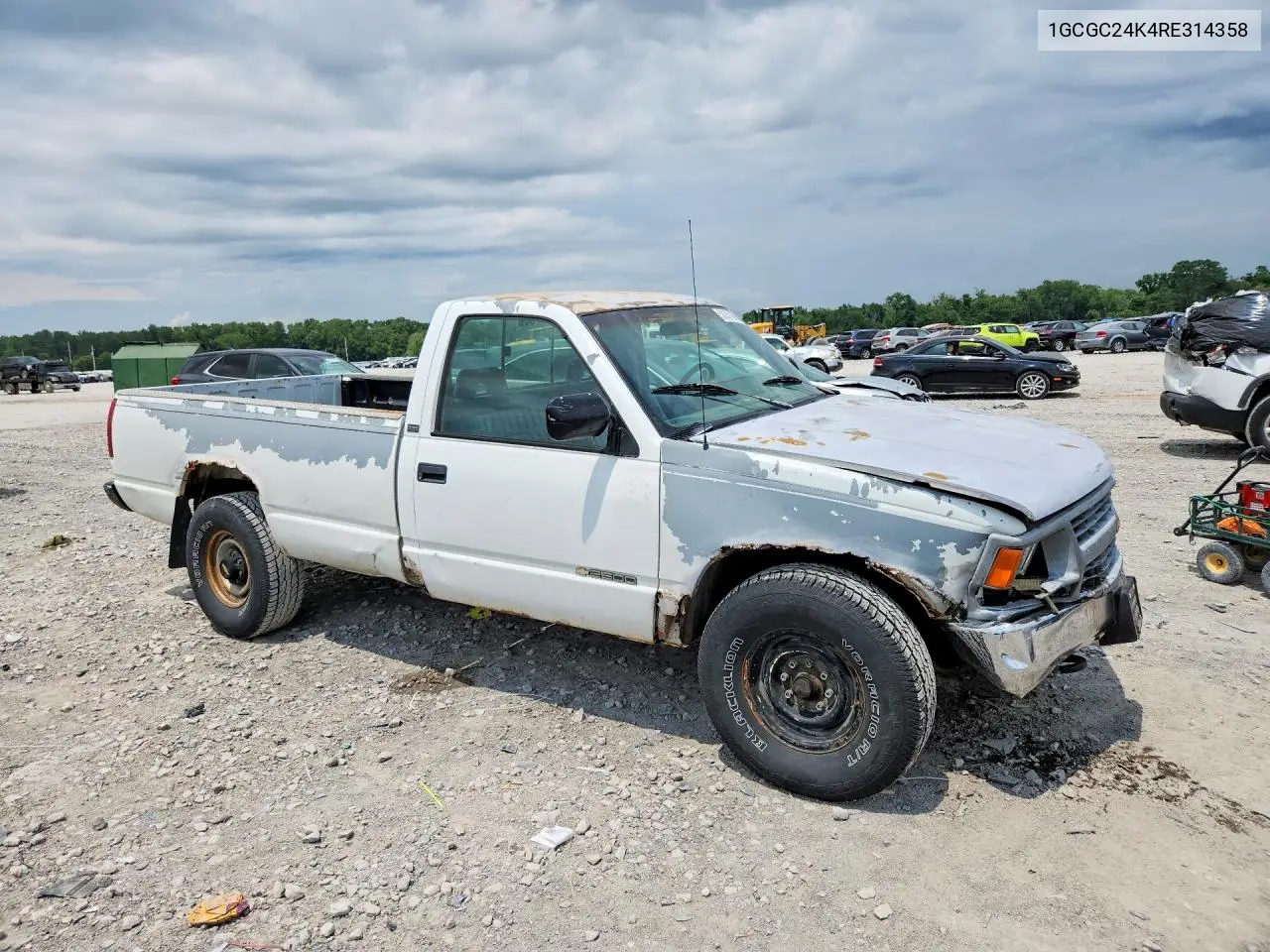 1994 Chevrolet Gmt-400 C2500 VIN: 1GCGC24K4RE314358 Lot: 58331066