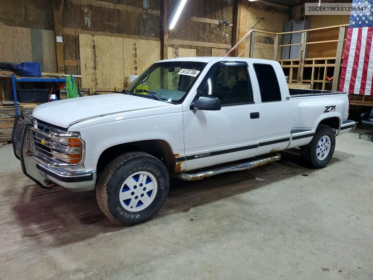 1995 Chevrolet Gmt-400 K1500 VIN: 2GCEK19KXS1259547 Lot: 54732786