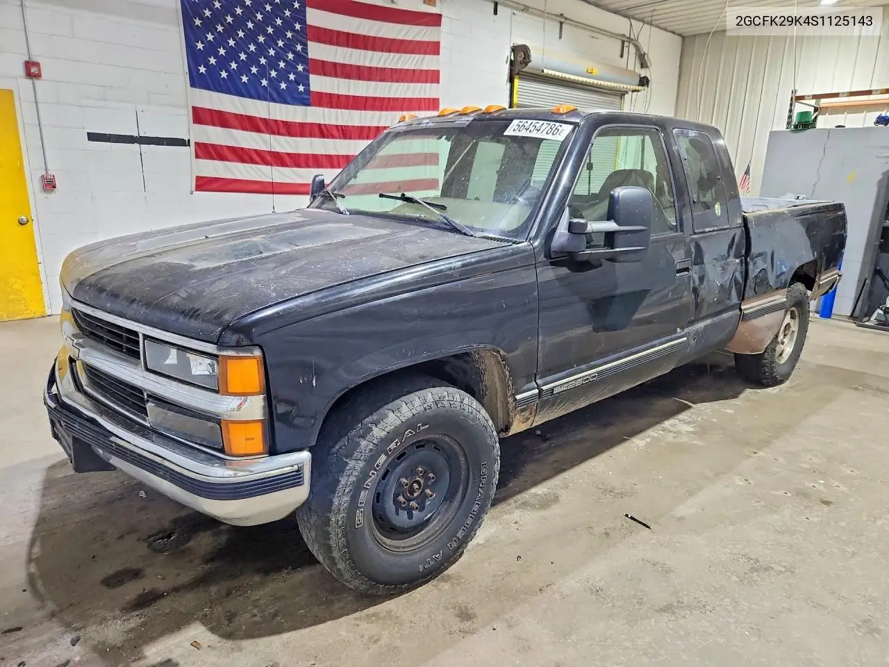 1995 Chevrolet Gmt-400 K2500 VIN: 2GCFK29K4S1125143 Lot: 56454786