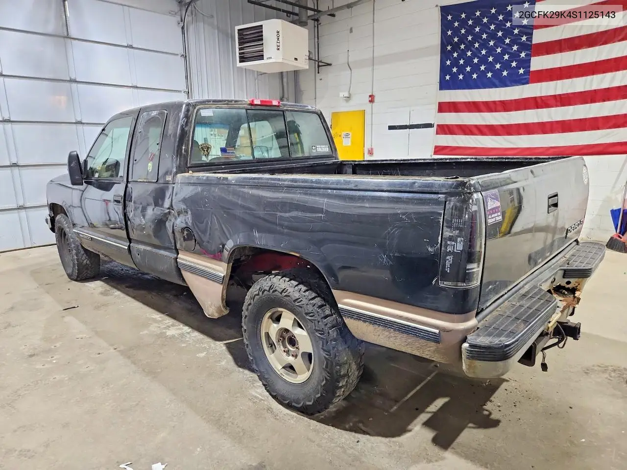 1995 Chevrolet Gmt-400 K2500 VIN: 2GCFK29K4S1125143 Lot: 56454786