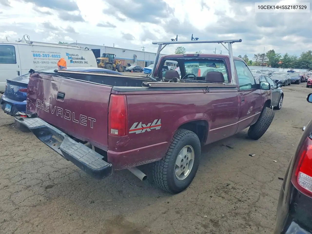 1995 Chevrolet Gmt-400 K1500 VIN: 1GCEK14H5SZ187529 Lot: 56776316