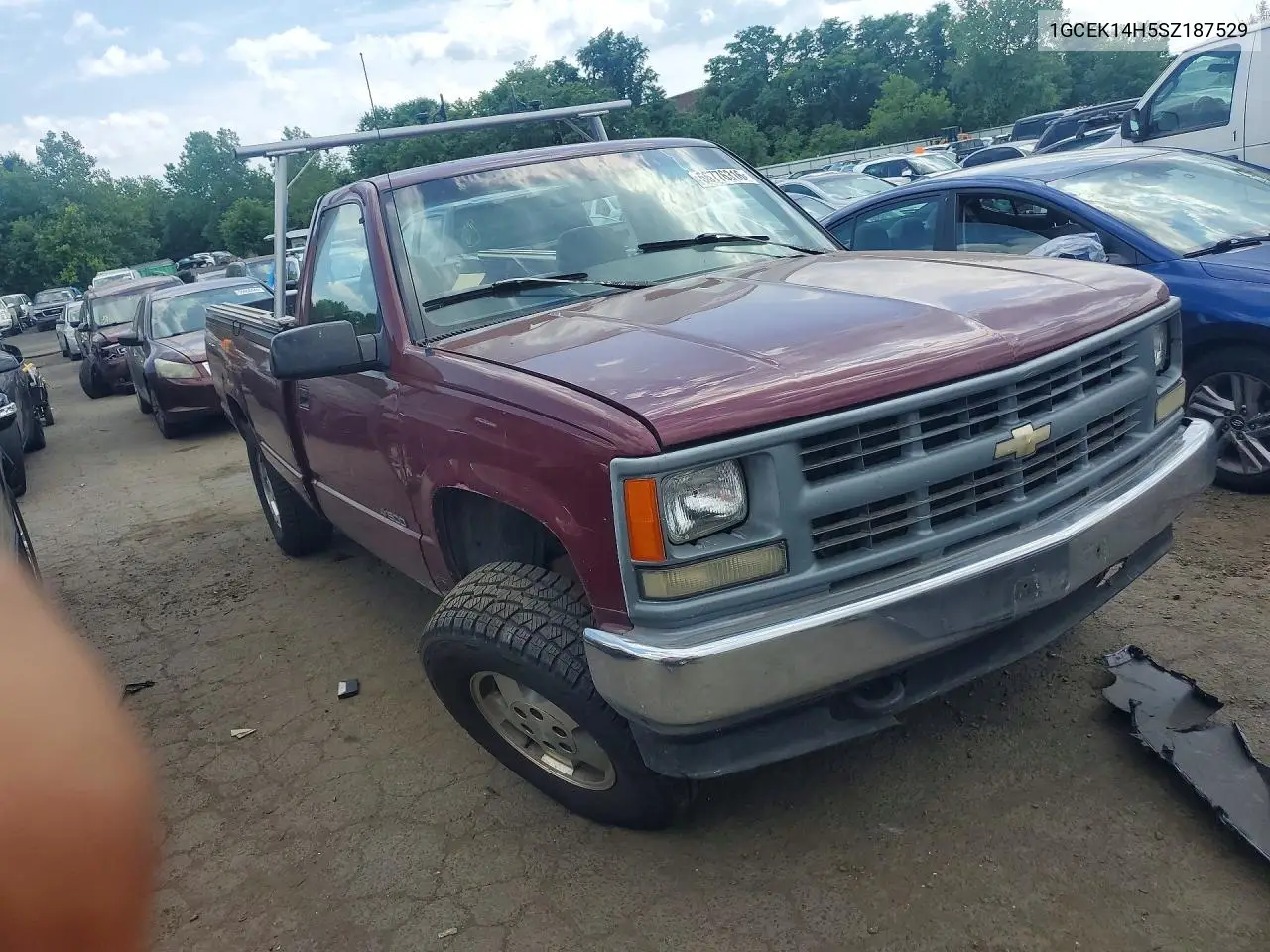 1995 Chevrolet Gmt-400 K1500 VIN: 1GCEK14H5SZ187529 Lot: 56776316