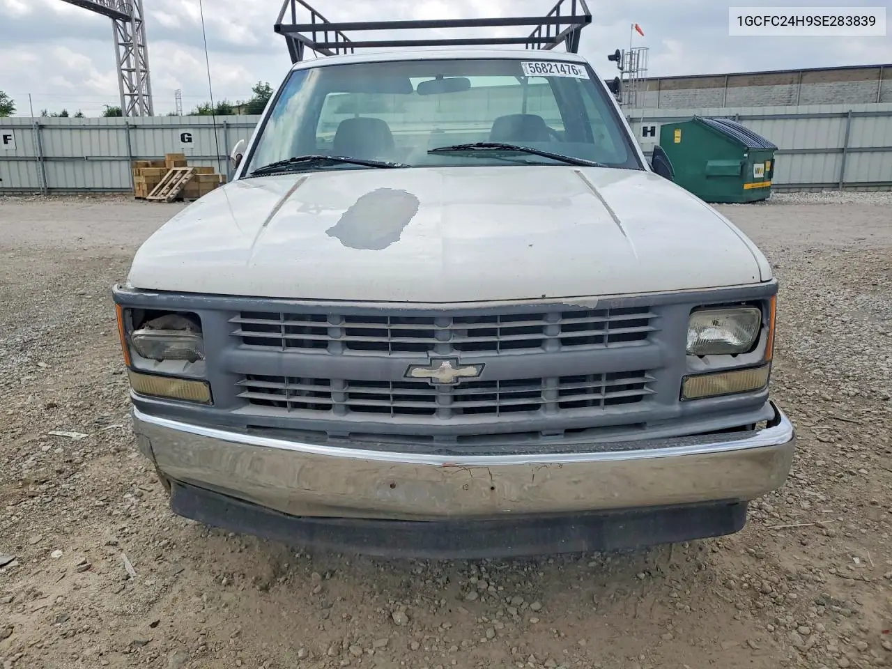 1995 Chev Silverado VIN: 1GCFC24H9SE283839 Lot: 56821476