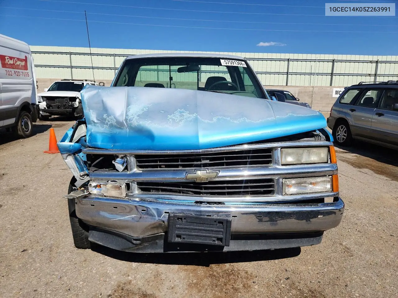 1995 Chevrolet Gmt-400 C1500 VIN: 1GCEC14K0SZ263991 Lot: 57591366