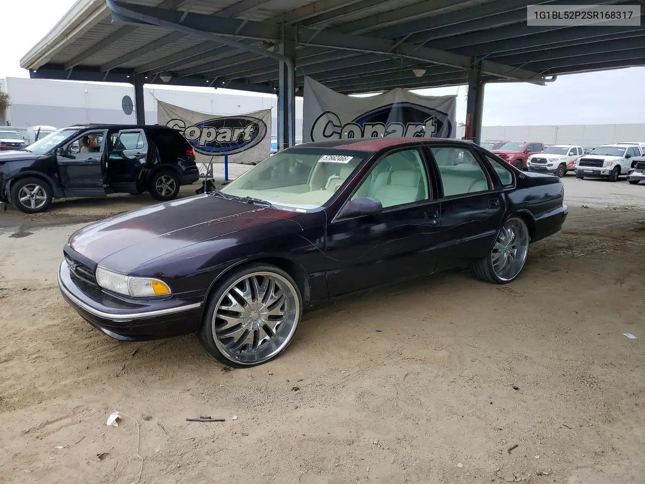 1995 Chevrolet Caprice / Impala Classic Ss VIN: 1G1BL52P2SR168317 Lot: 57662466