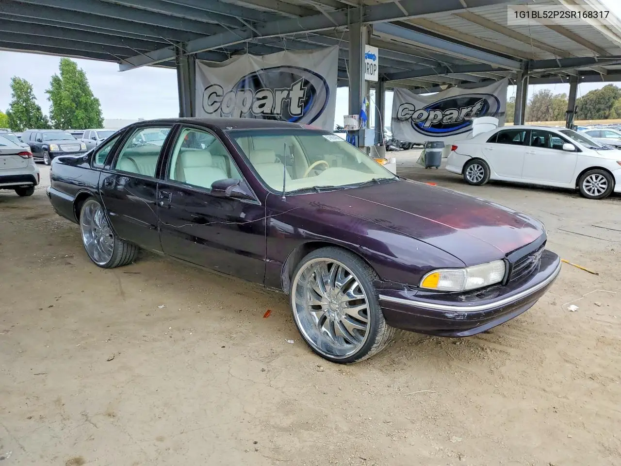 1995 Chevrolet Caprice / Impala Classic Ss VIN: 1G1BL52P2SR168317 Lot: 57662466