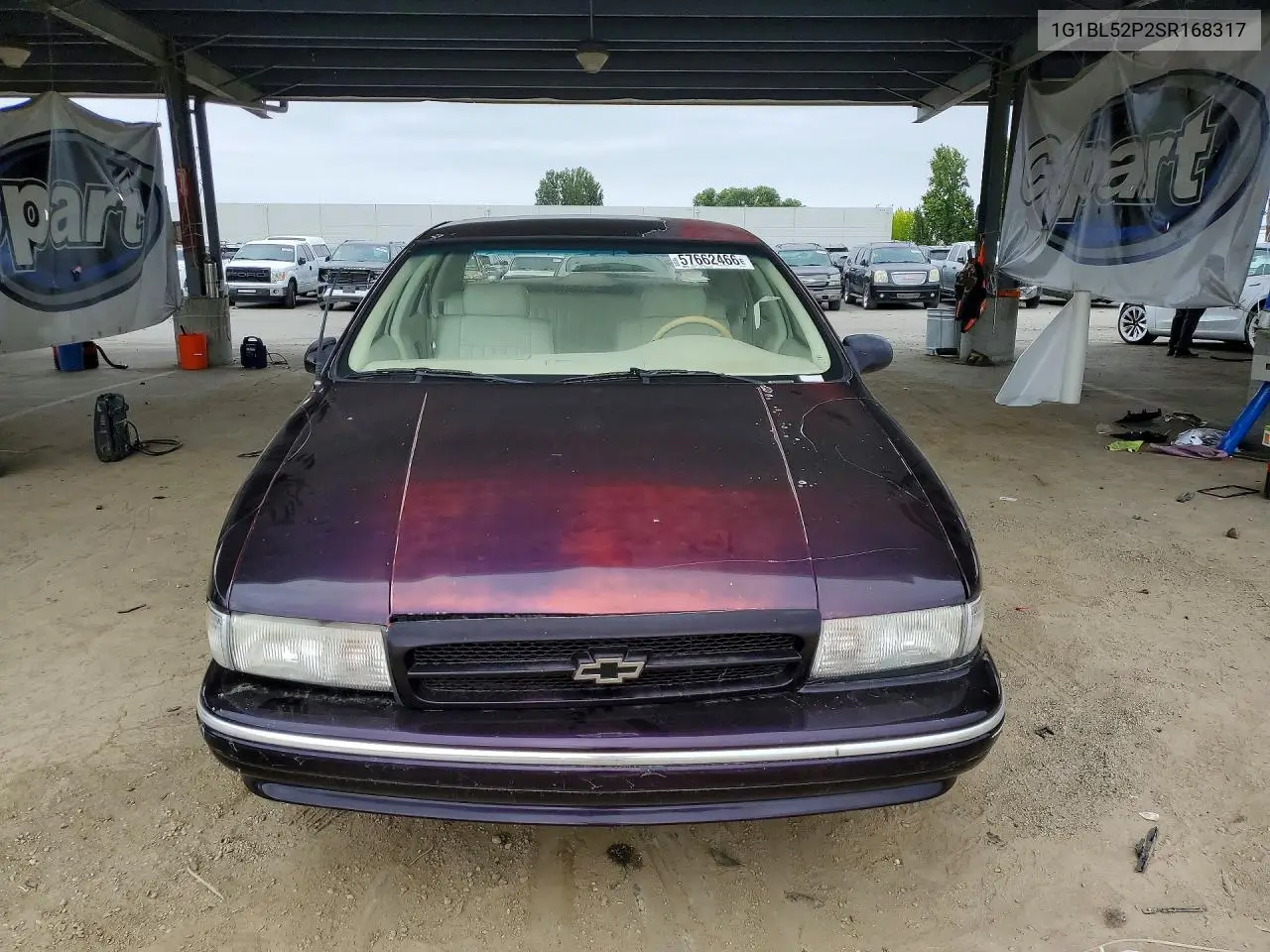 1995 Chevrolet Caprice / Impala Classic Ss VIN: 1G1BL52P2SR168317 Lot: 57662466