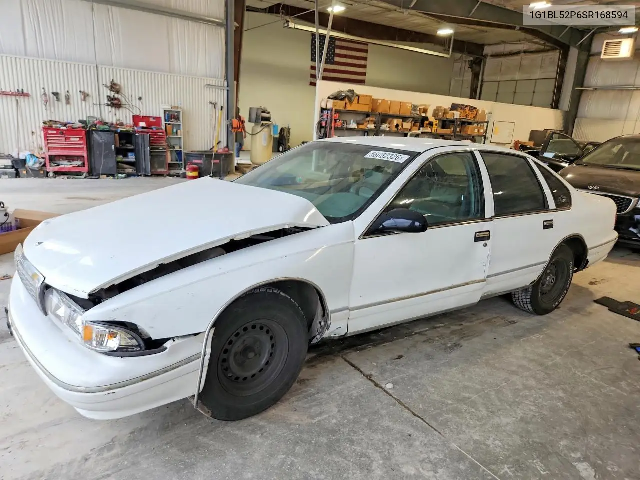 1995 Chevrolet Caprice / Impala Classic Ss VIN: 1G1BL52P6SR168594 Lot: 58082326