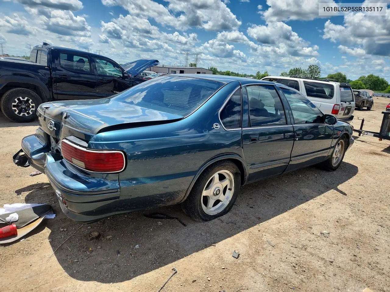1995 Chevrolet Caprice / Impala Classic Ss VIN: 1G1BL52P5SR135117 Lot: 58389206