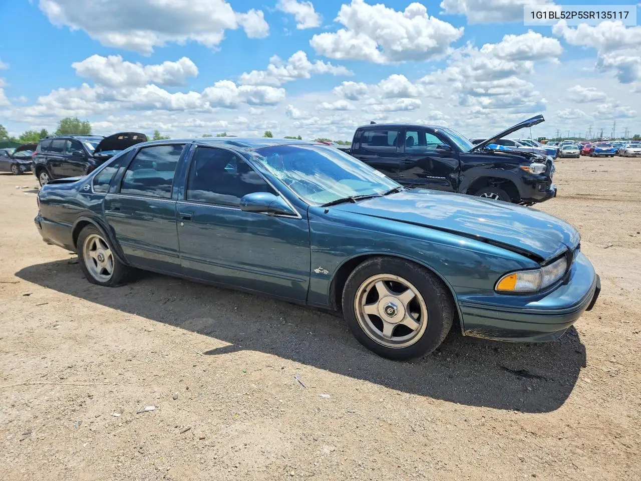 1995 Chevrolet Caprice / Impala Classic Ss VIN: 1G1BL52P5SR135117 Lot: 58389206