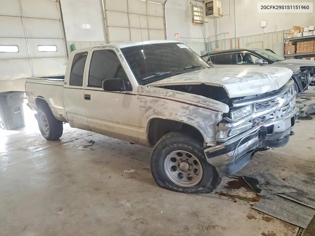 1995 Chevrolet 2500 4X4 VIN: 2GCFK29S1S1151960 Lot: 61617536