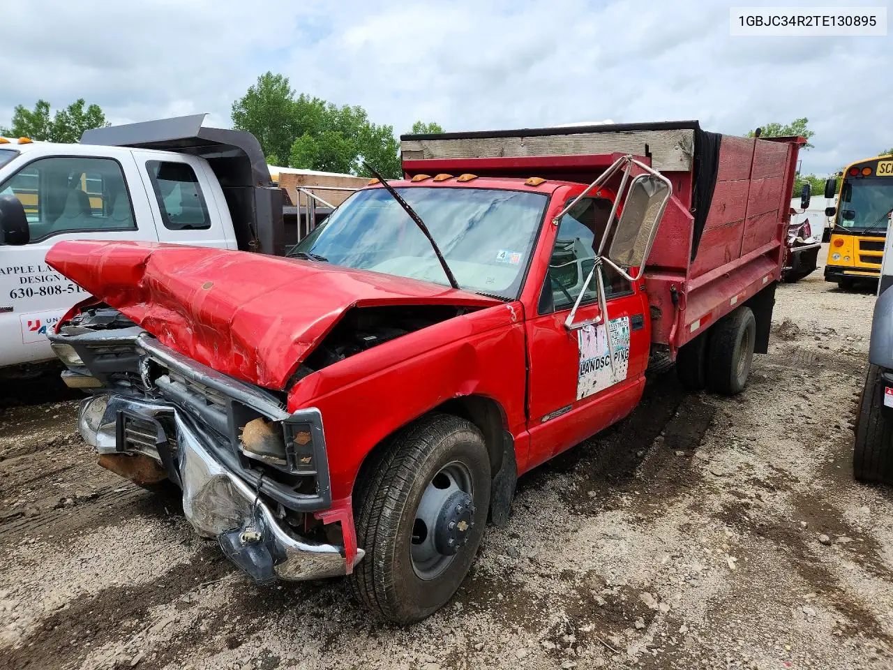 1996 Chevrolet Gmt-400 C3500 VIN: 1GBJC34R2TE130895 Lot: 58212416
