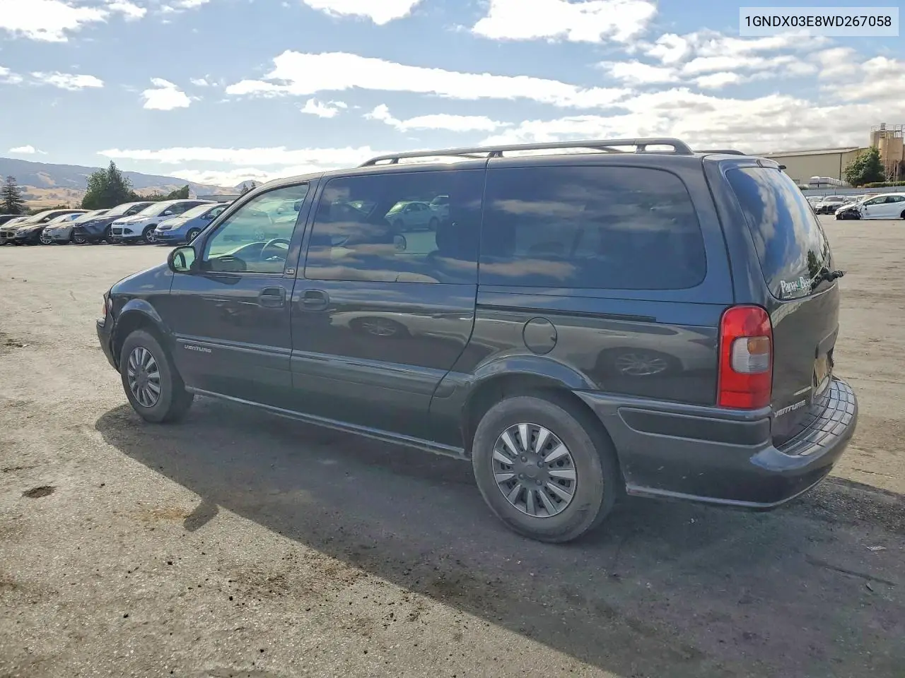 1998 Chevrolet Venture VIN: 1GNDX03E8WD267058 Lot: 54866586