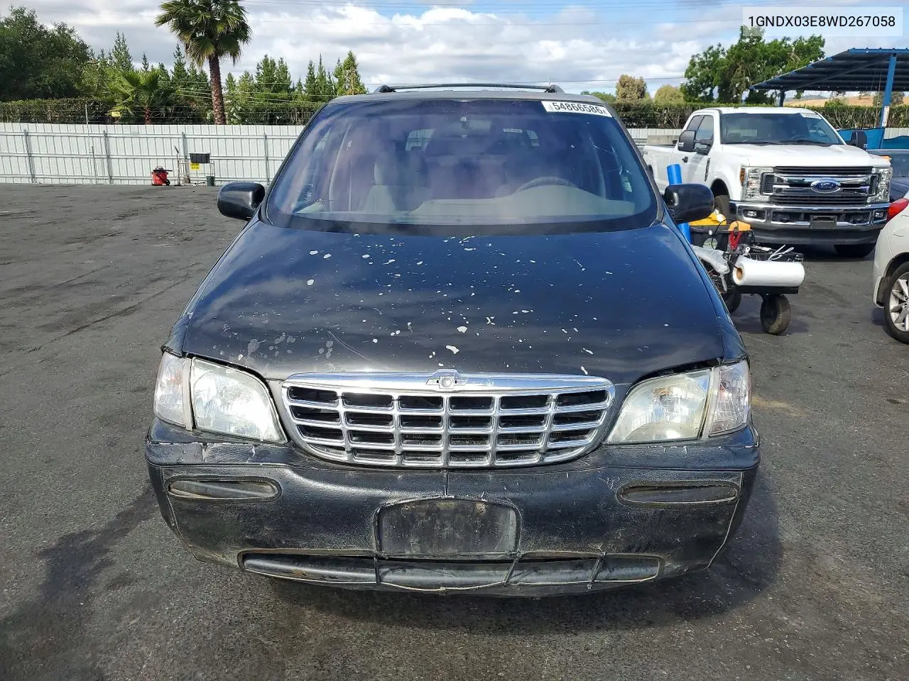 1998 Chevrolet Venture VIN: 1GNDX03E8WD267058 Lot: 54866586