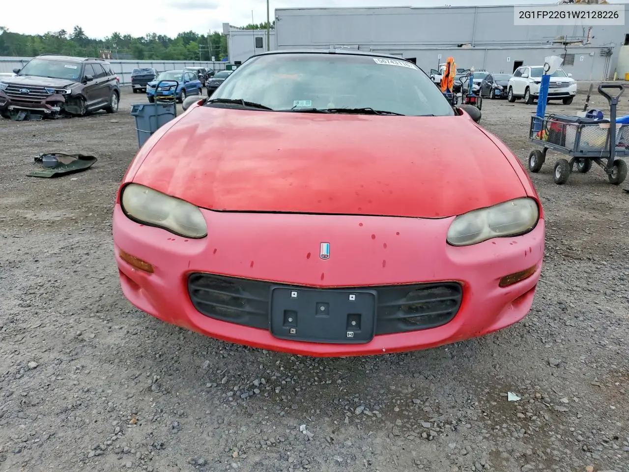 1998 Chevrolet Camaro Z28 VIN: 2G1FP22G1W2128226 Lot: 56743116