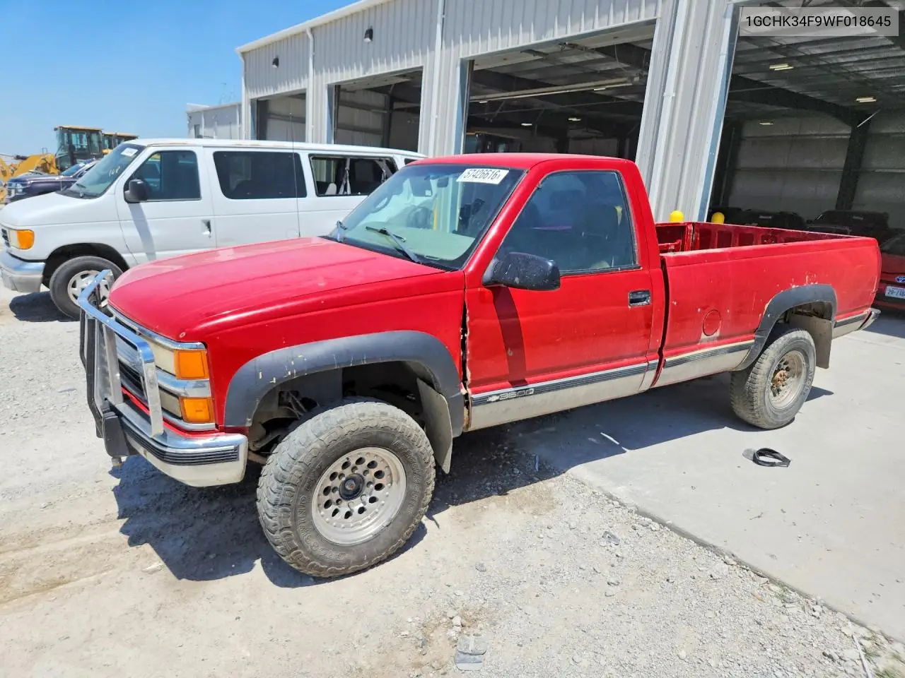 1998 Chevrolet Gmt-400 K3500 VIN: 1GCHK34F9WF018645 Lot: 57426616