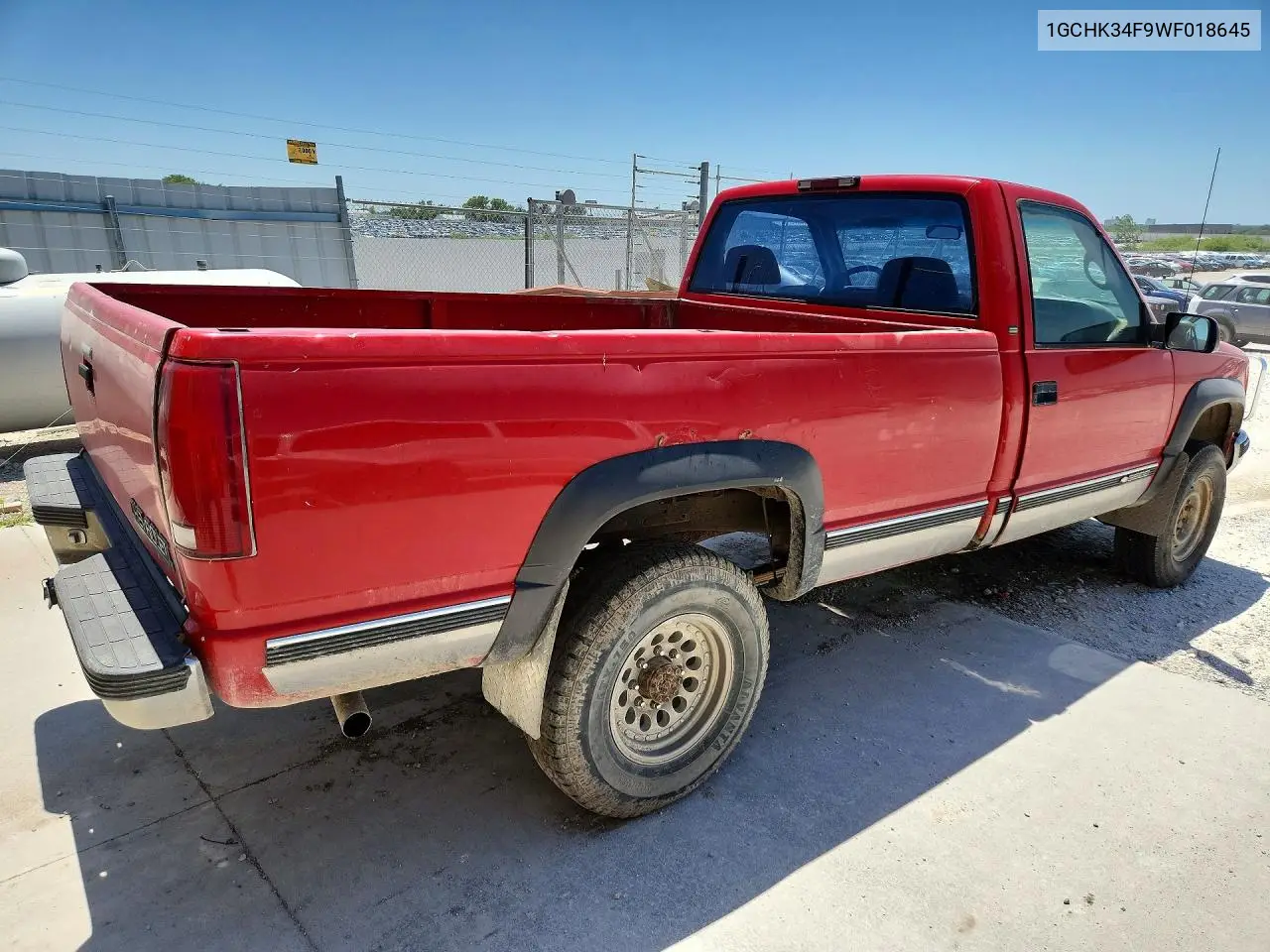 1998 Chevrolet Gmt-400 K3500 VIN: 1GCHK34F9WF018645 Lot: 57426616