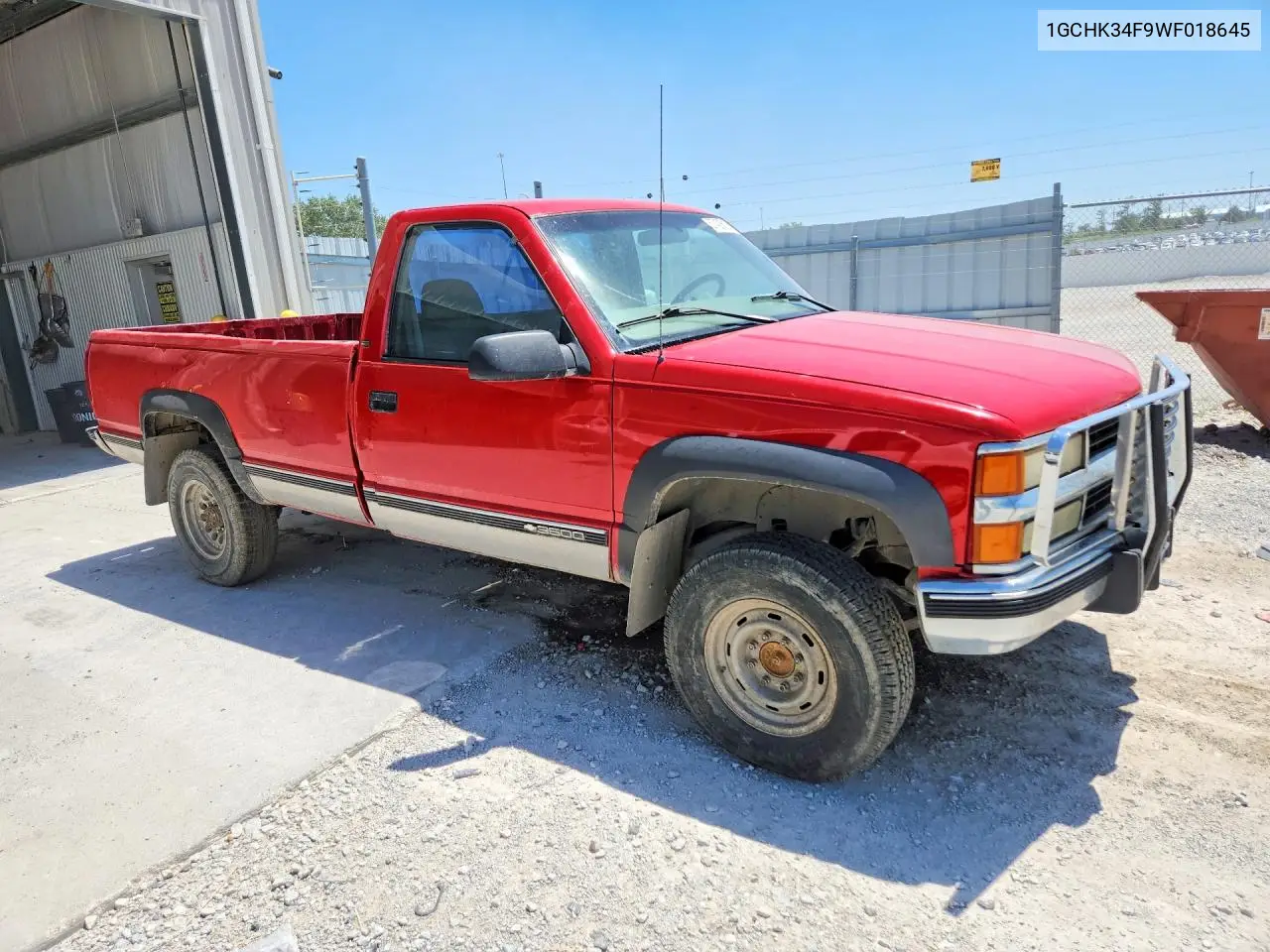 1998 Chevrolet Gmt-400 K3500 VIN: 1GCHK34F9WF018645 Lot: 57426616