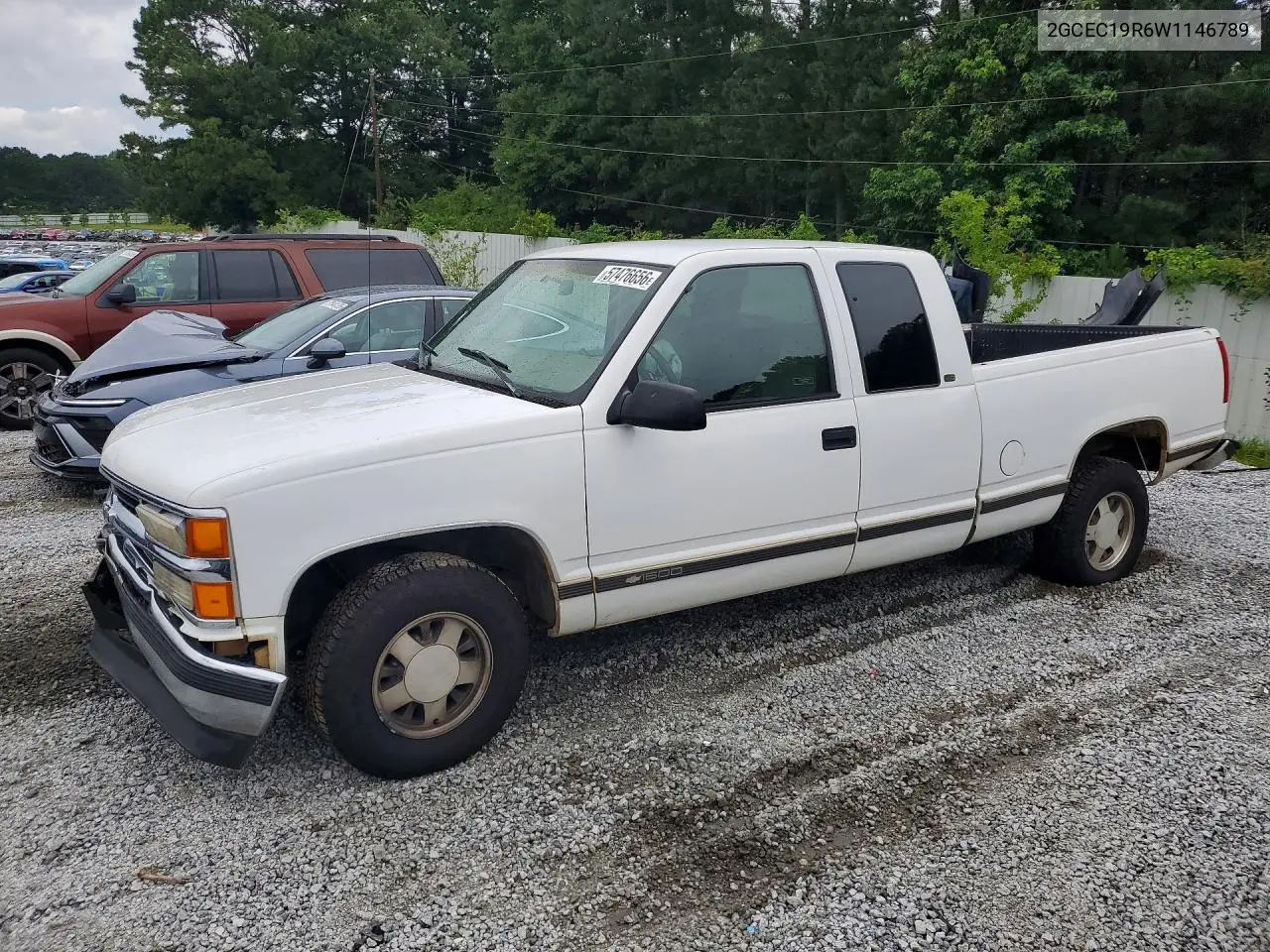 1998 Chevrolet Gmt-400 C1500 VIN: 2GCEC19R6W1146789 Lot: 57476656