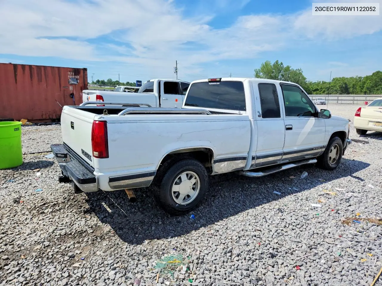 1998 Chevrolet Gmt-400 C1500 VIN: 2GCEC19R0W1122052 Lot: 58554706
