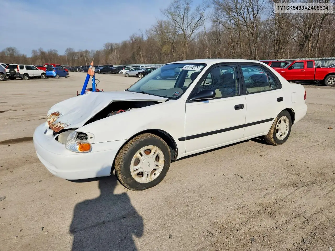 1999 Chevrolet Geo Prizm Base VIN: 1Y1SK5488XZ408604 Lot: 49254276